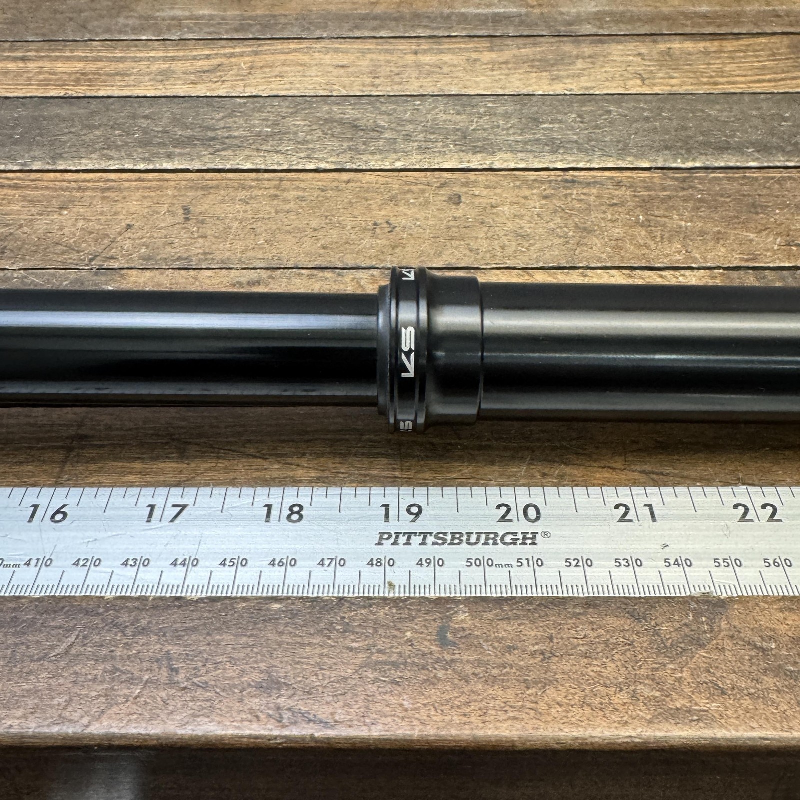 KS Rage-i Dropper Seatpost 31.6mm 442mm 150mm Travel Black MTB Kind Shock 31.6
