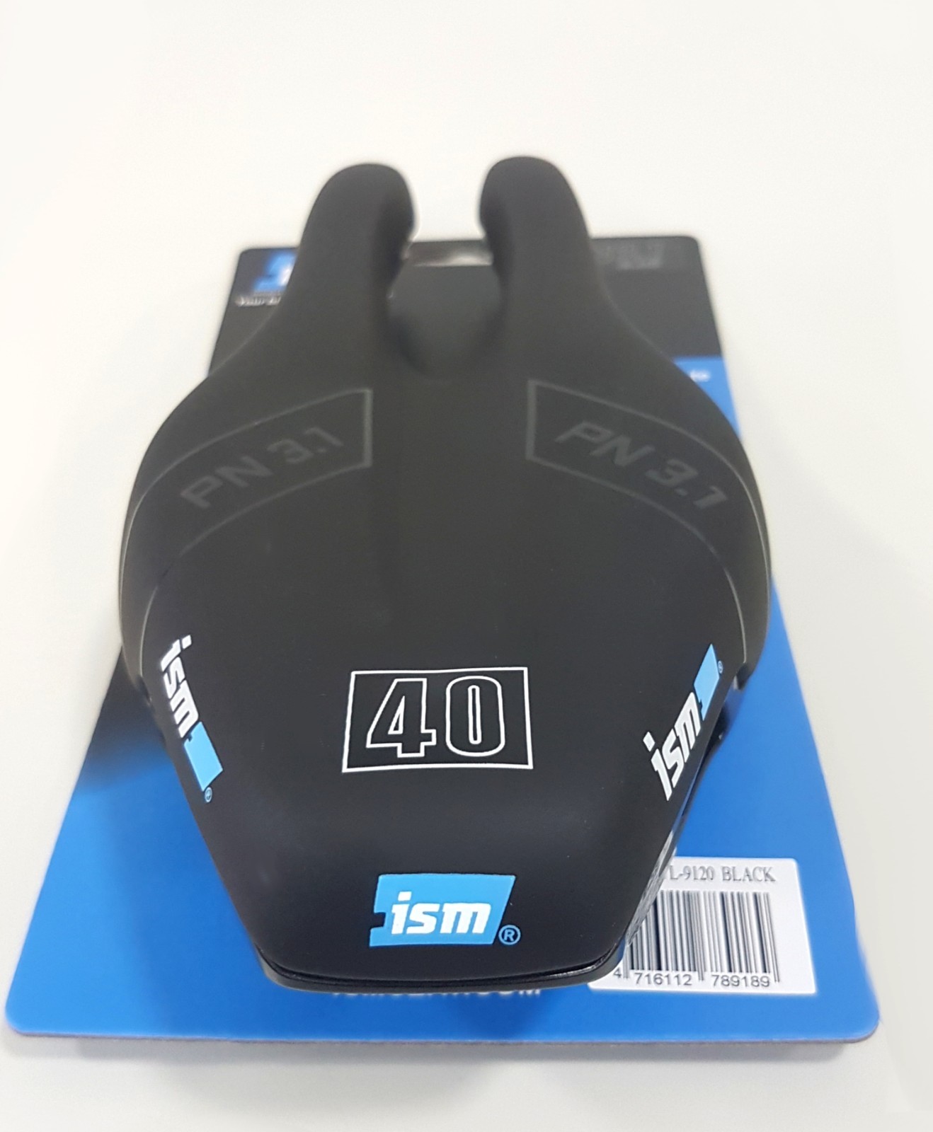 ISM PN 3.1 120x255mm Chromoly Rail 40-Series Foam Padding Bicycle Saddle (Black)