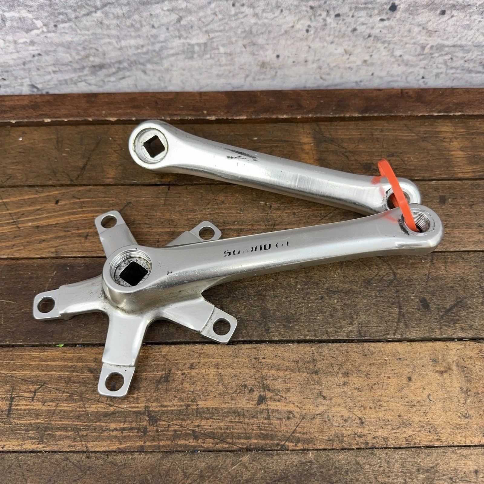 Vintage Sugino GT Crankset 165mm 110 74 BCD Square Taper 165 Triple CRank Japan