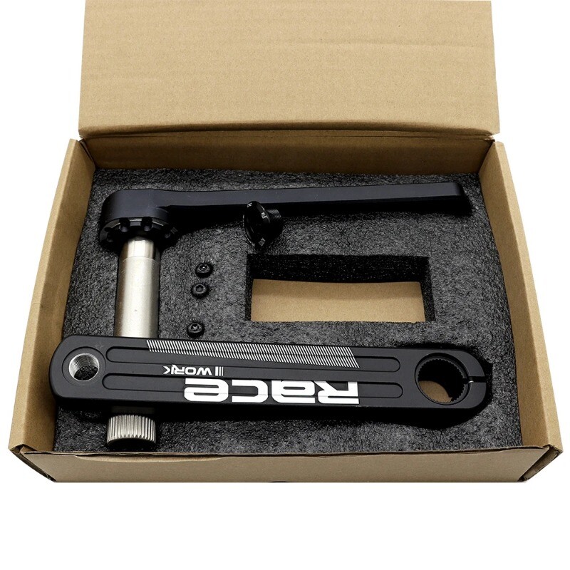 Road Bike Crankset 170/172.5/175mm Crank Arm with Single Sprocket Bottom Bracket