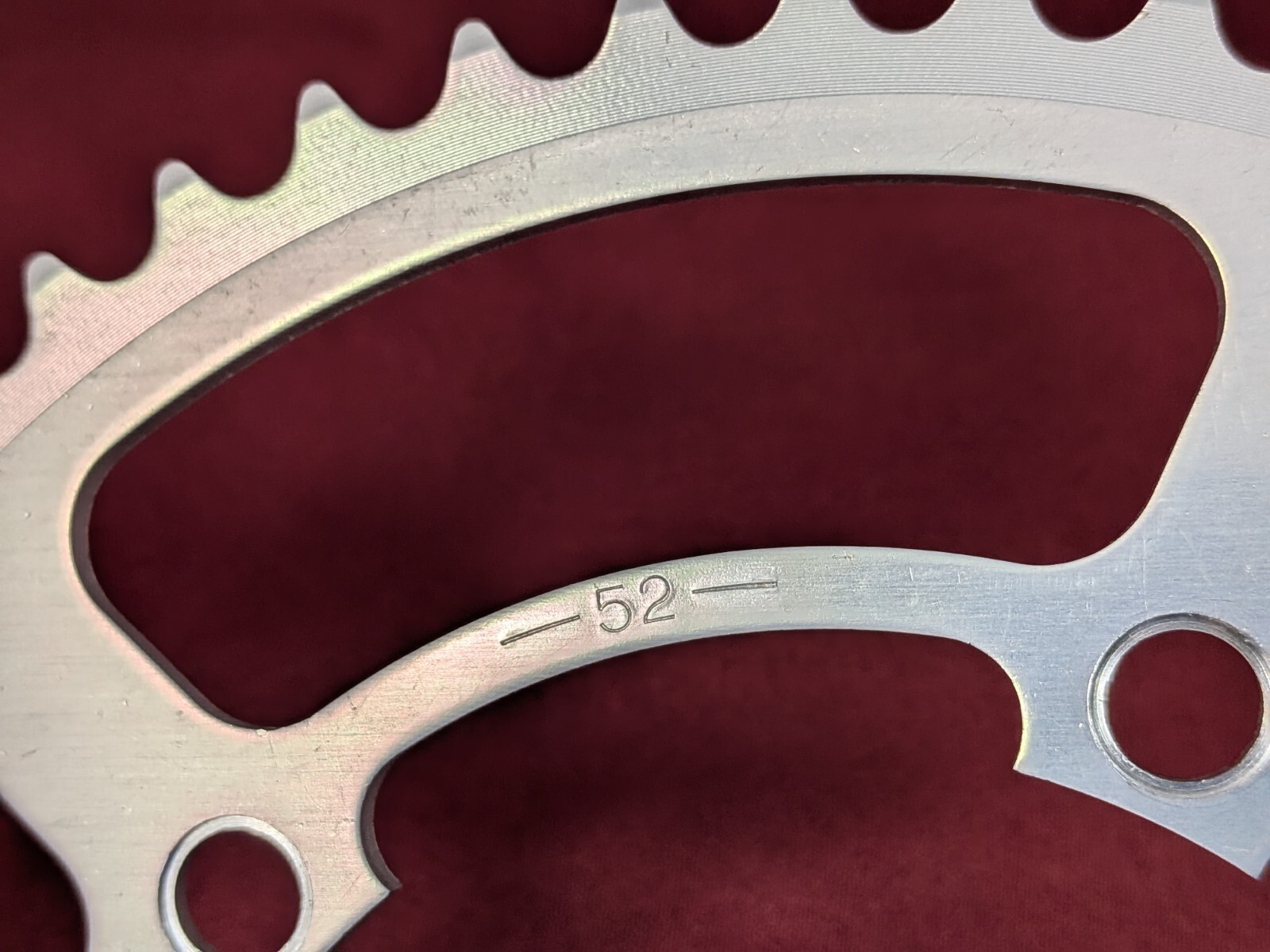 Unbranded SR Sakae 52t Chainring BCD 118mm RARE Road Japan NOS