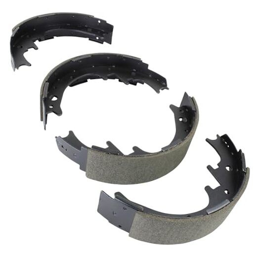 Front Drum Brake Shoes, FS332, Compatible with 1964-1972 Dodge/Plymouth