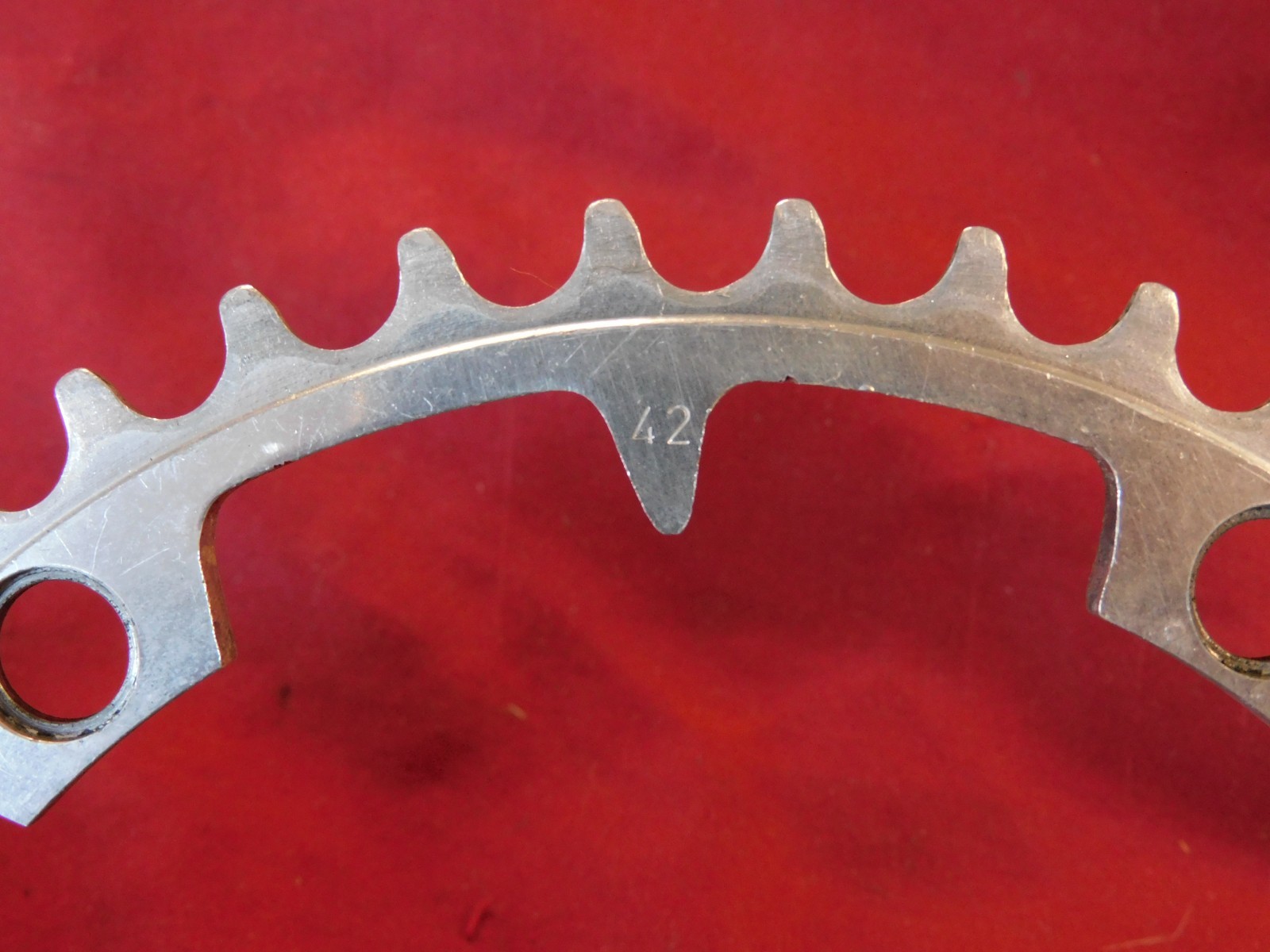 Vintage Campagnolo #753 Nuovo Record Chainring 42 tooth x 144 mm BCD