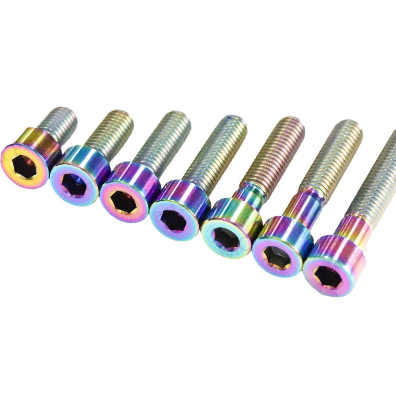 Titanium Ti Bicycle M10x20/25/30/35/40-60mm Screws Allen Hex Socket Head Bolts