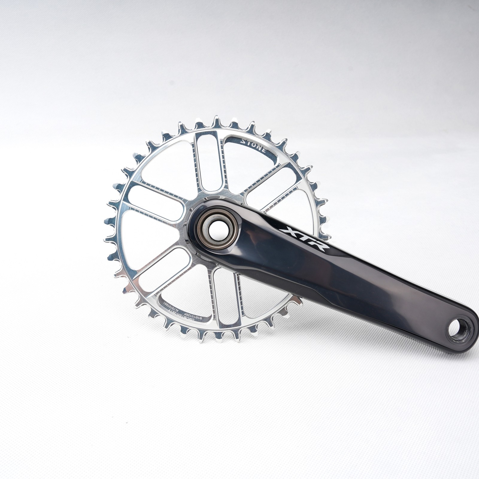 Stone Chainring for Shimano M9100 M8100 M7100 M6100 Oval 30T To 48T Direct Mount