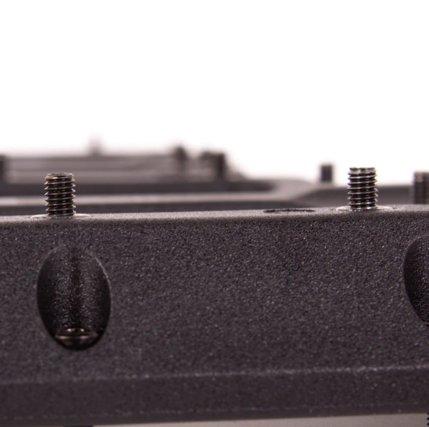 Eastern EZRA Flats Plus BMX Pedals – Black