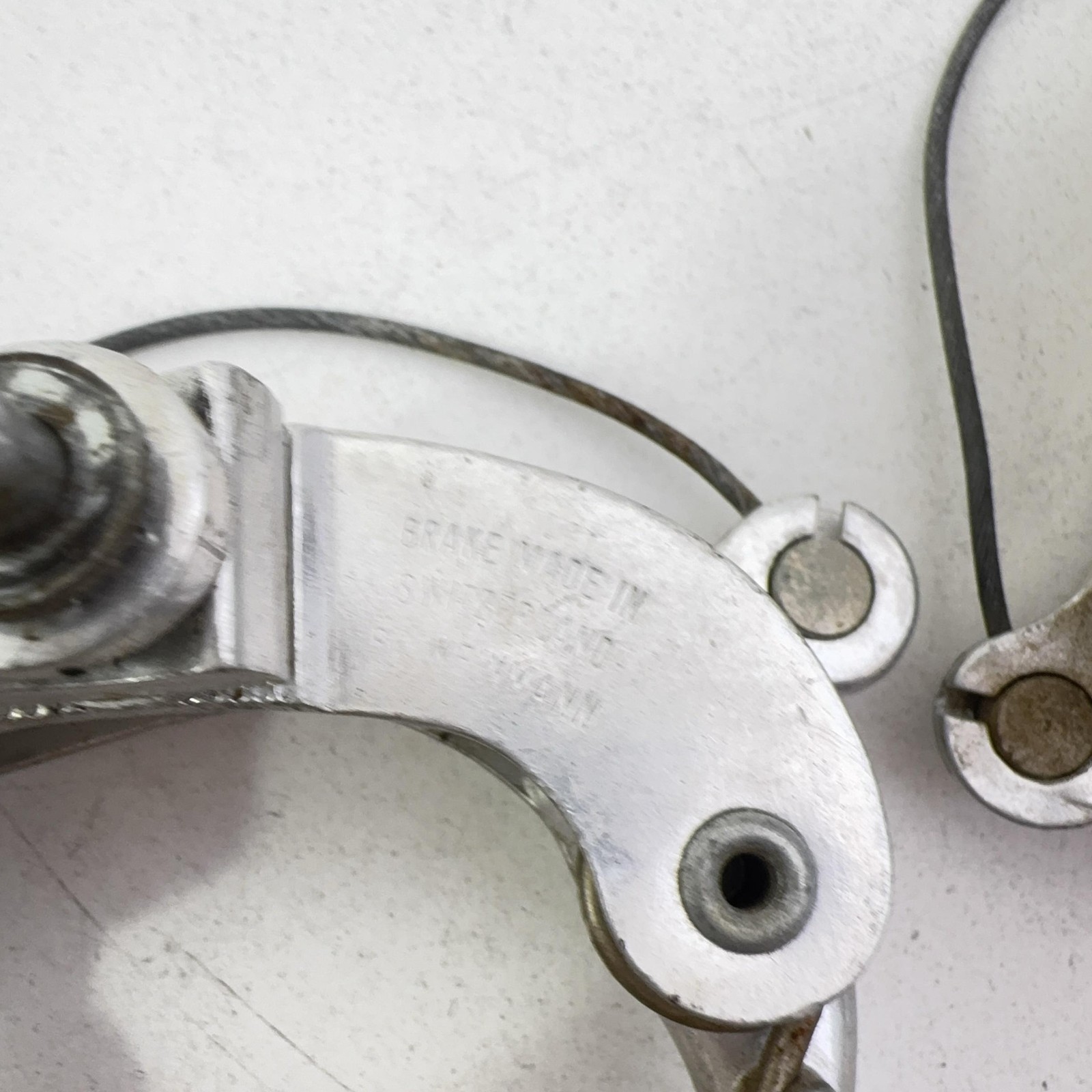 Vintage Weinmann Vainqueur 999 Center Pull Brake Calipers Silver Road Bike A22