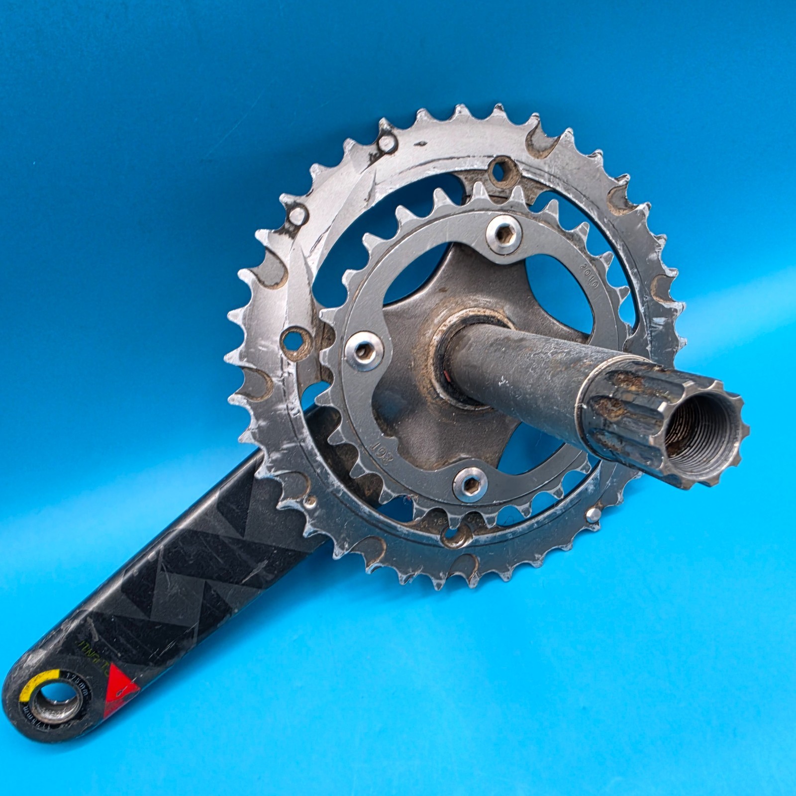 Truvativ Powered by SRAM XX Double Carbon Fiber Crankset 175mm 39/26t 10sp g13
