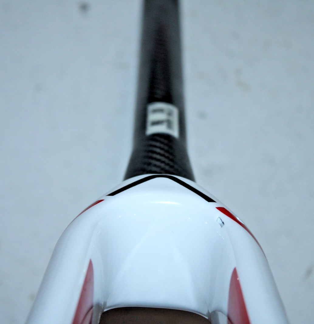 Trek Carbon Racing Road Bike Fork 700c Tapered 350mm White QR Fast USA Shipper:)