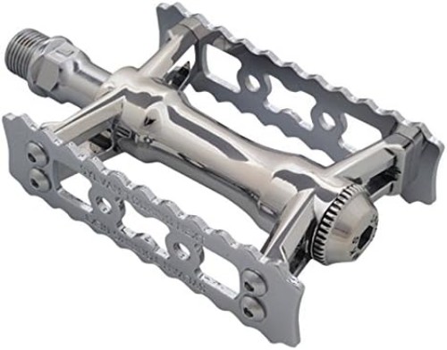 MKS Bicycle Pedals Sylvan Touring NEXT Silver Left Right Set Japan Aluminum