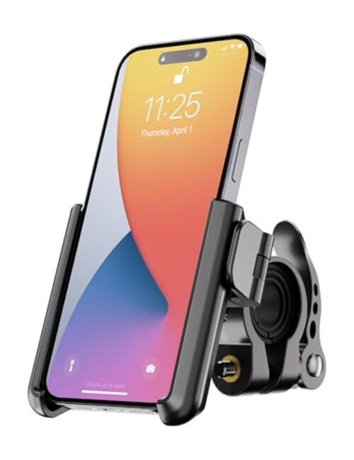 Bike Phone Mount Universal Motorcycle Handlebar Phone Holder 【1S Quick