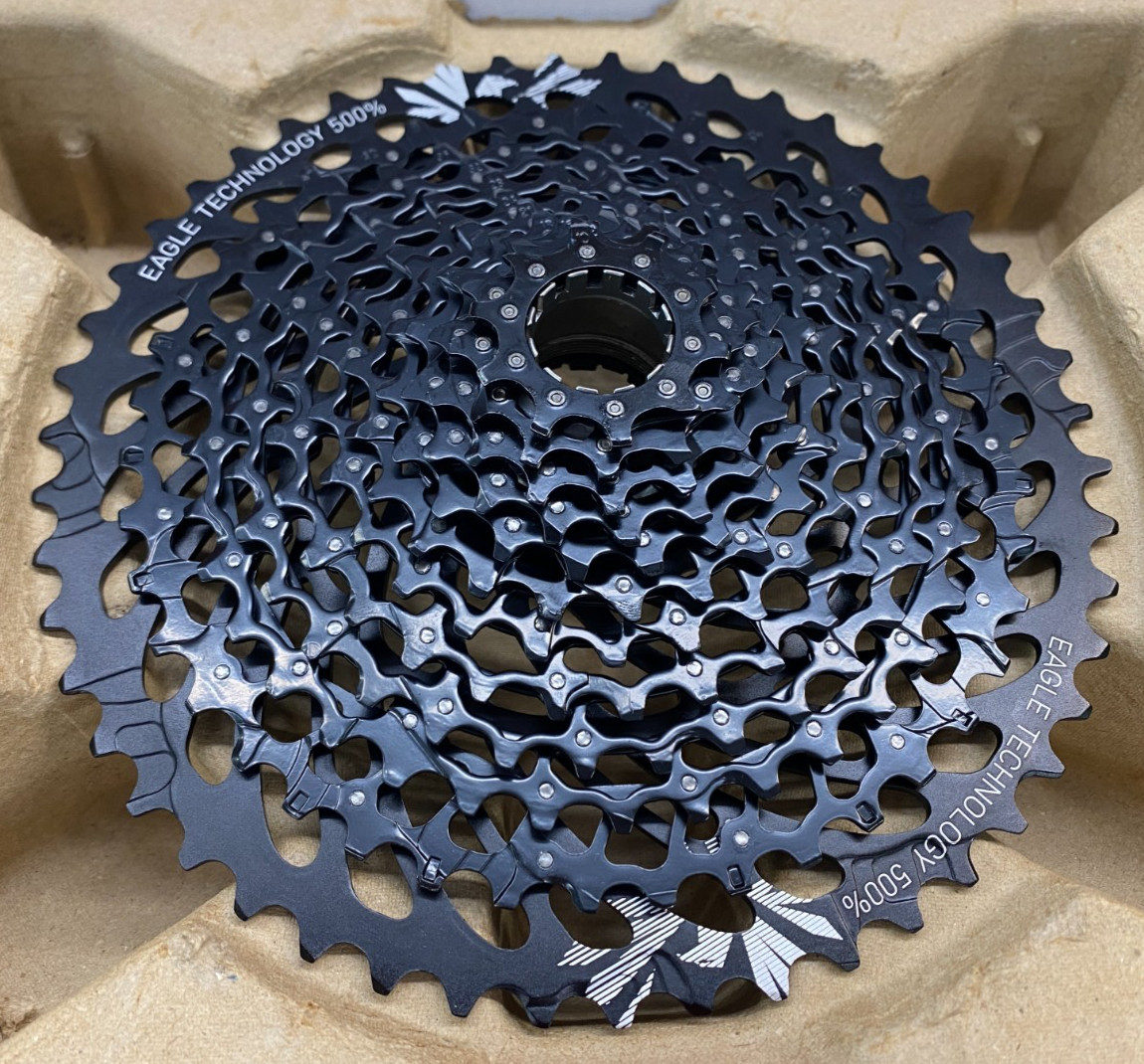 SRAM GX Eagle XG-1275 Cassette – 12-Speed, 10-50t, Black, For XD Driver Body