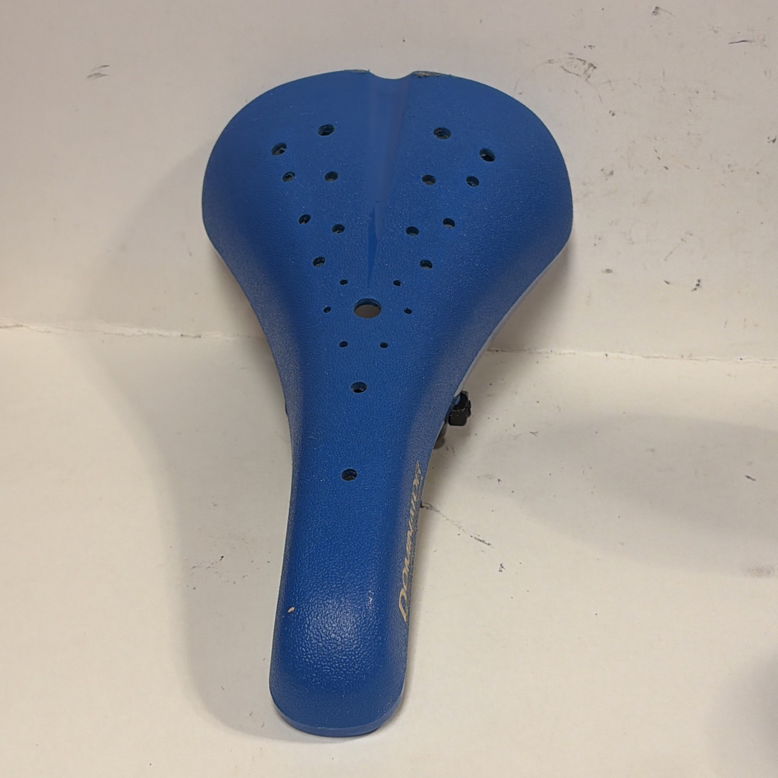 BLUE Viscount Dominator BMX Bicycle Seat Old School Hard Shell saddle A74