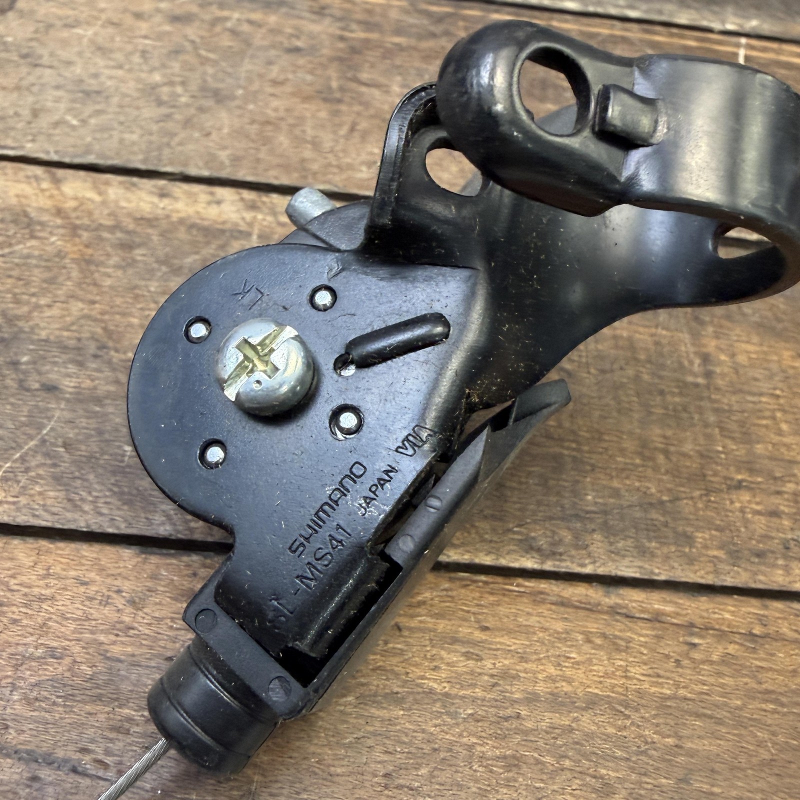 Vintage Shimano SL-MS41 Left Light Action Thumb Shifter NOS MTB Friction Japan