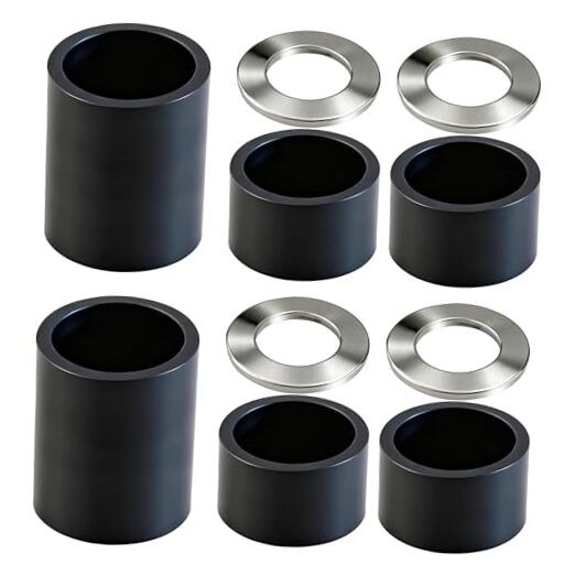 Wheel Hub Spacers – 5/8″ Axle Spacer Kit, Combo Pack with 4 x Nylon 5/8″ Bore