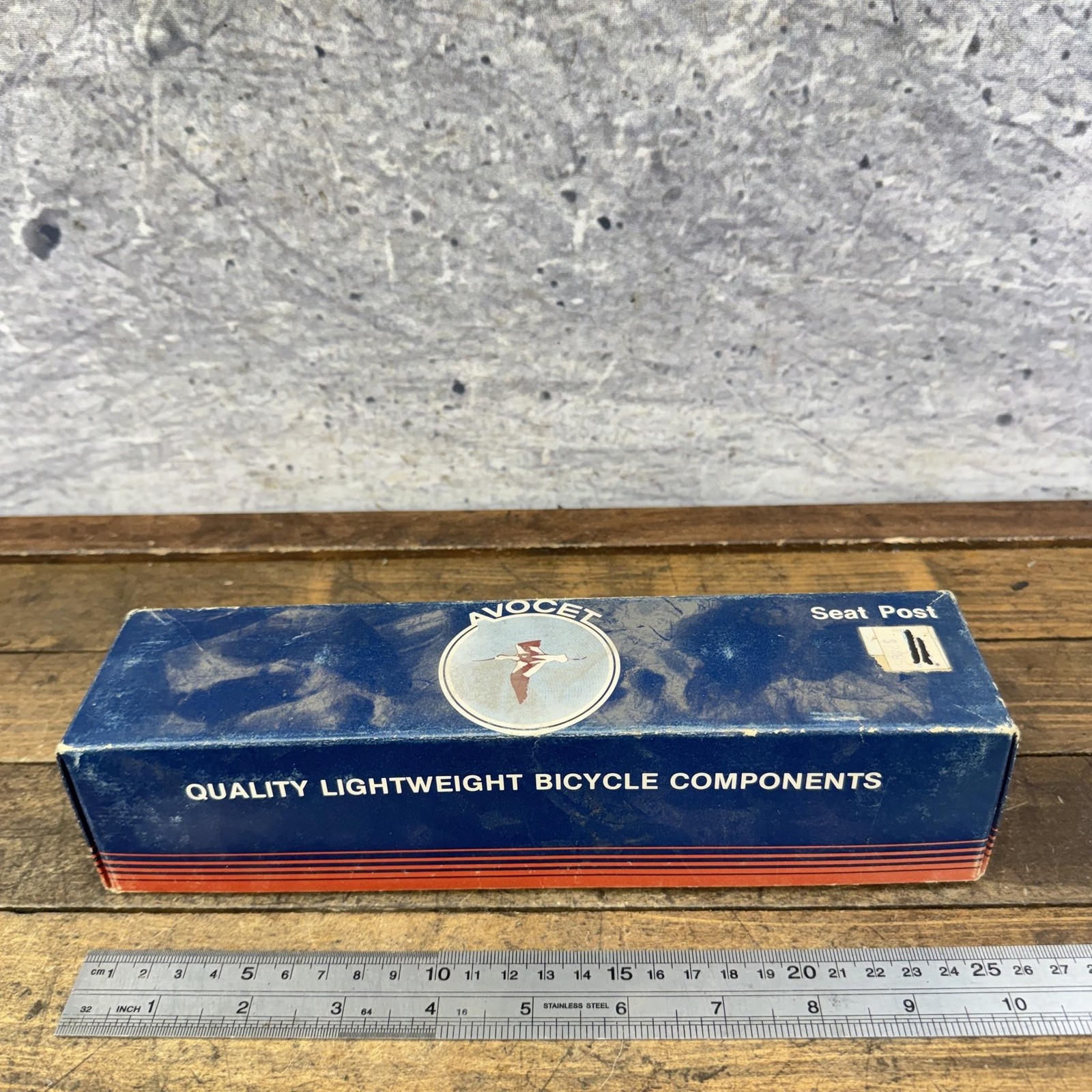 Vintage Avocet Seatpost 27mm Silver Alloy 27mm 8.5in Road Bike Box