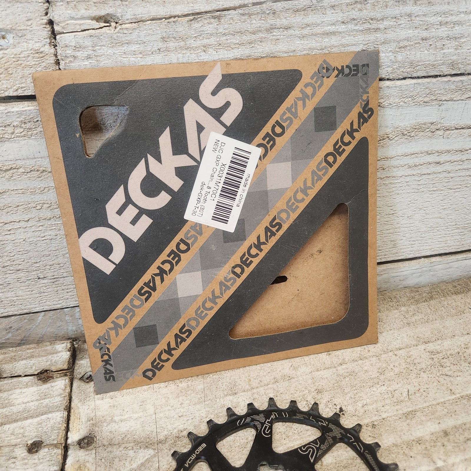 Deckas DJC 30T Direct Mount Chainring 3mm Offset SRAM GXP 7075 Alloy