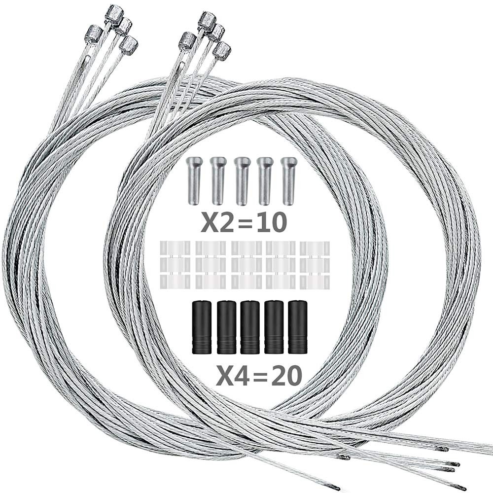 10PCS Premium Bike Shift Cable Professional Stainless Steel Bicycle Wire