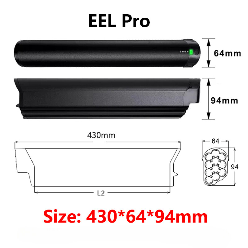 For NCM M3 CORE-5 Aventon Pace 500.2 Electric Bike 48V 14ah Reention EEL battery
