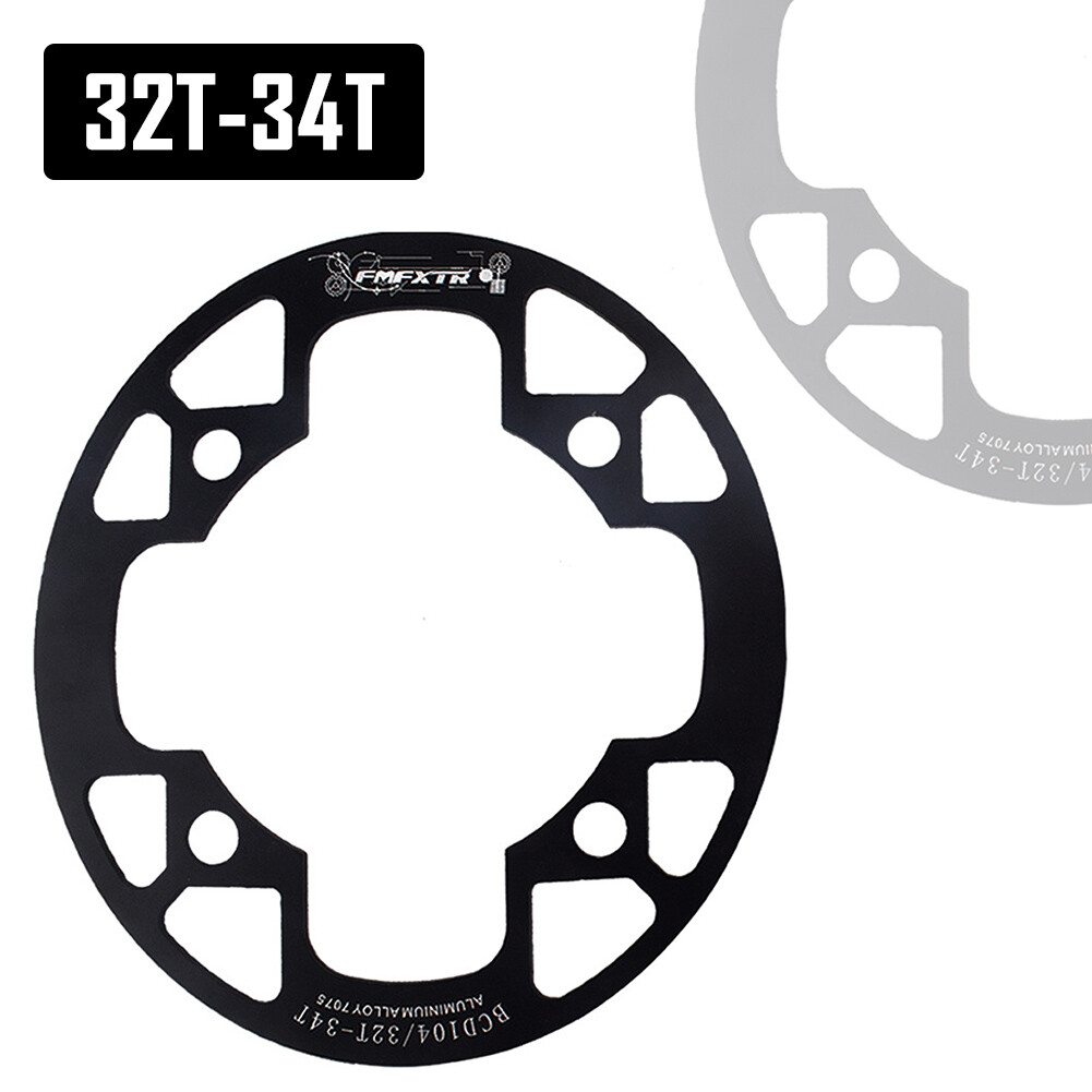 Aluminum Chainring Guard 104BCD 32-42T MTB Bike Crankset Sprockets Chainwheel