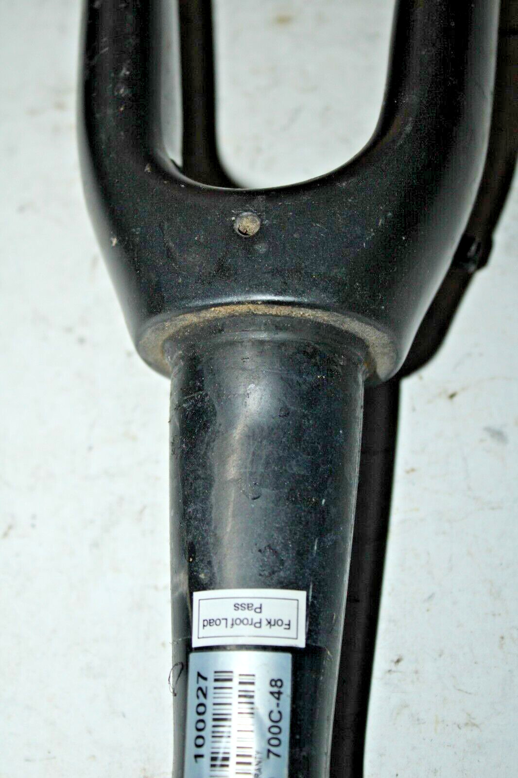 Trek Emonda Carbon Road Bike Fork 11/8″ Tapered 38.4 264mm Disc 388g Thru Axle