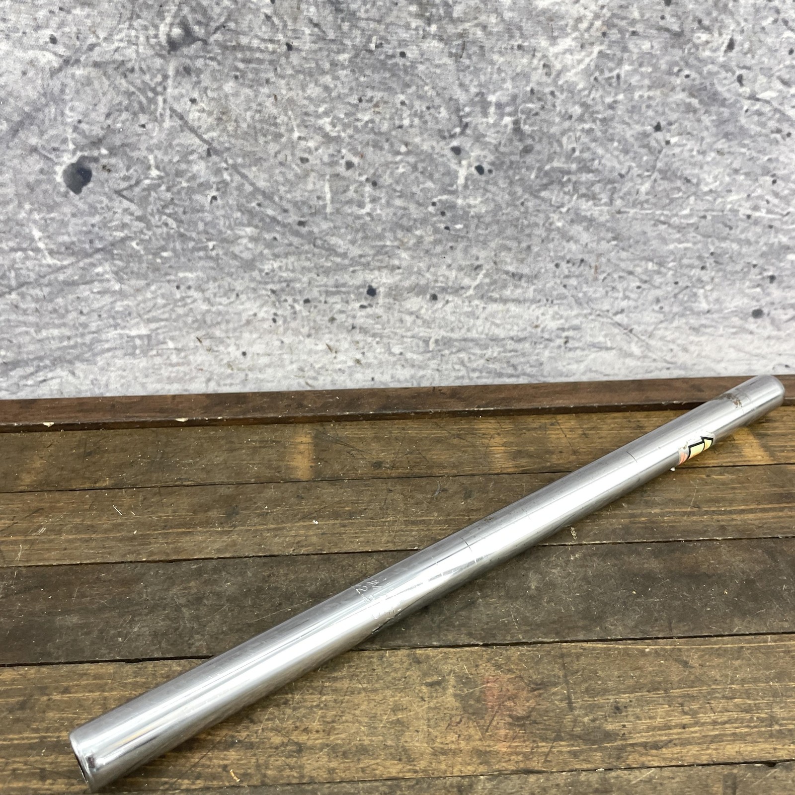 Vintage DYno BMX Seatpost 22.2mm Silver 395g Old School BMX Straight
