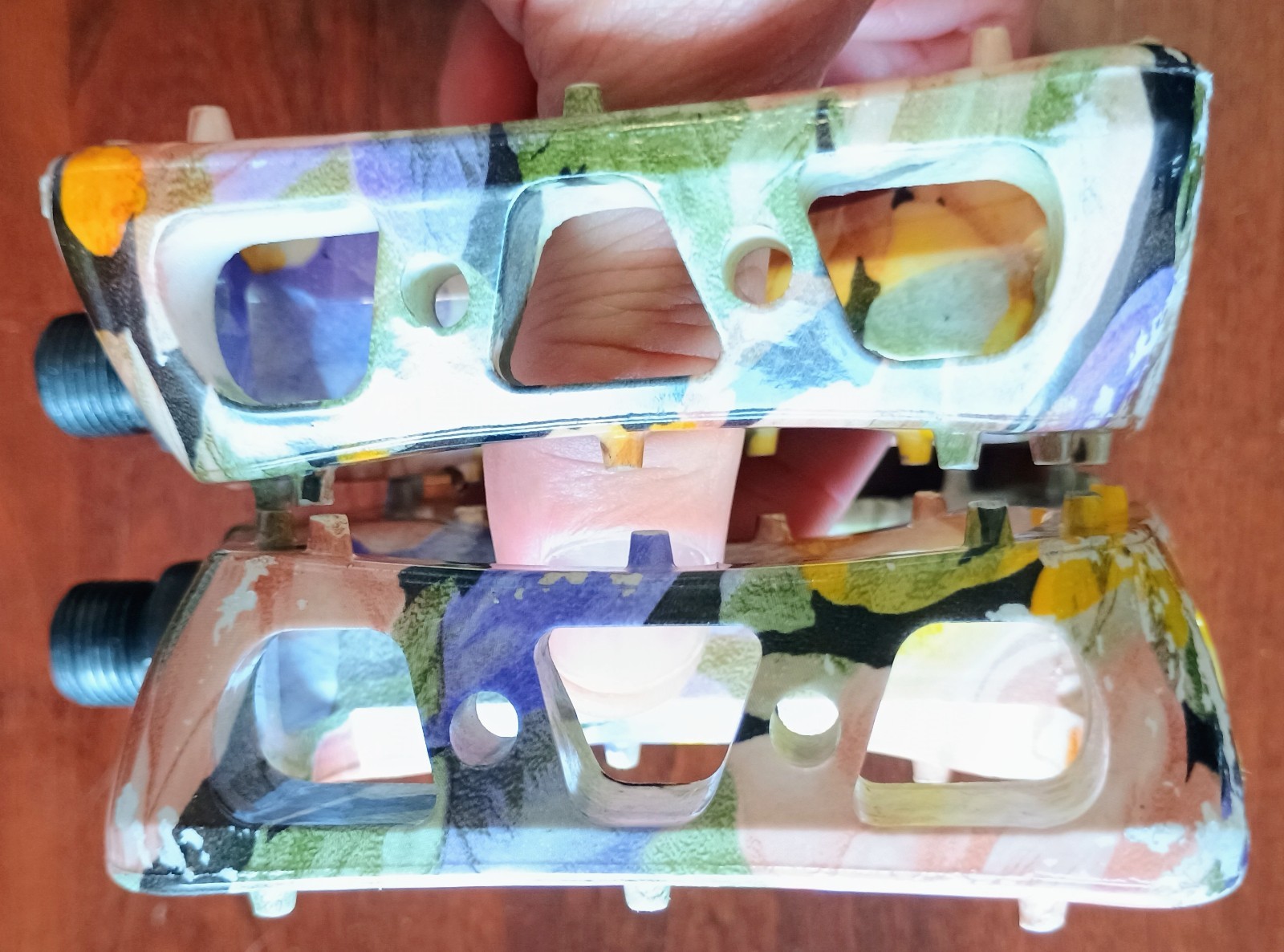 RARE Odyssey Twisted PC pedals, Aloha Floral 2013 Limited Collectible Edition