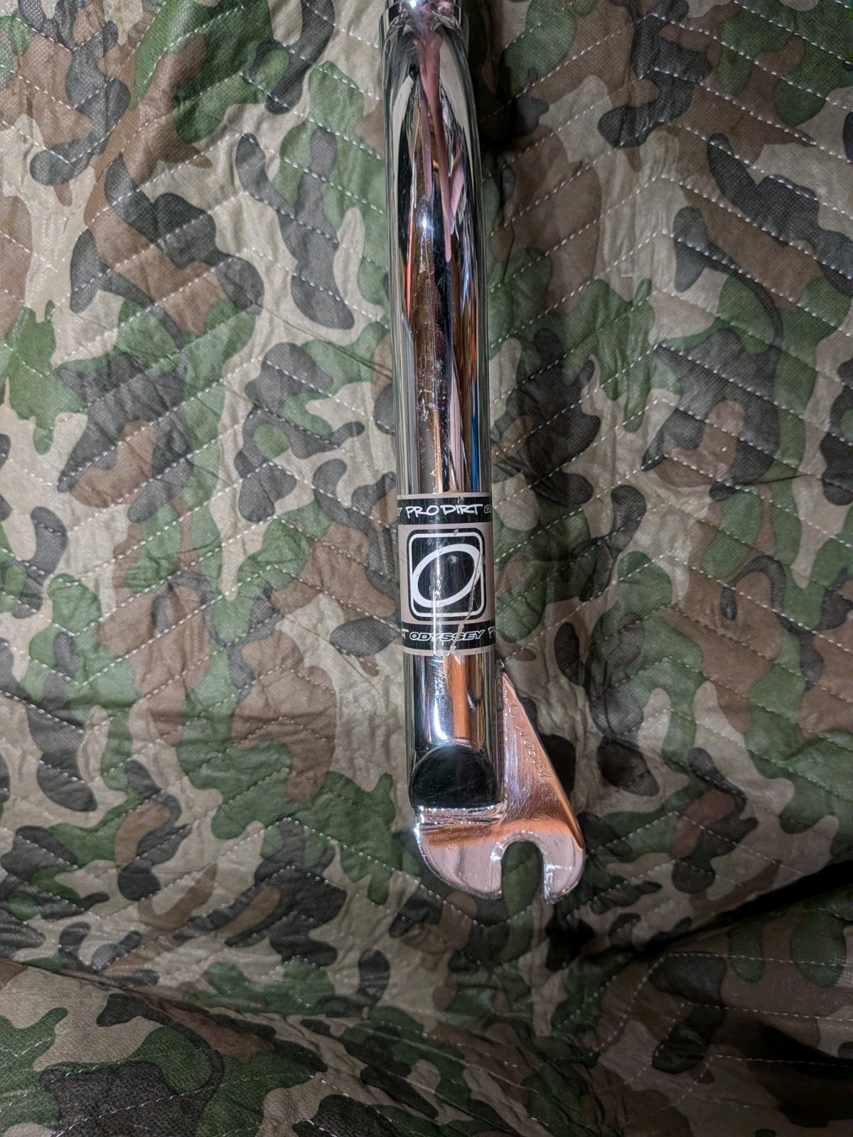 Odyssey Bmx Pro Dirt 14mm Forks Mid School Chrome S&M T1 Primo Used