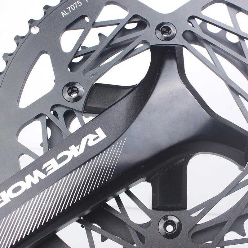 170mm Road Bike Crankset 22S 110BCD 50-34T 53-39T Double Chainrings with BB