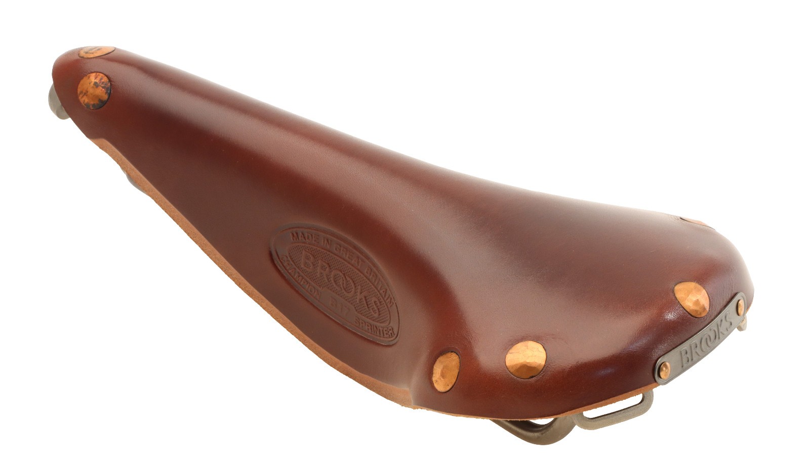 Brooks B17 Champion Sprinter Saddle Limited Edition #731/1925 Ti Rails Brown NEW