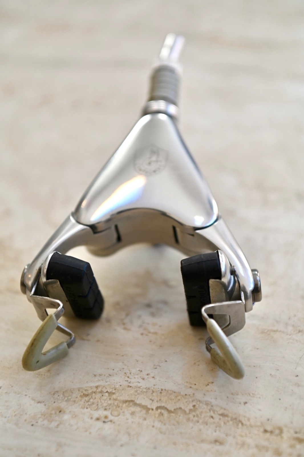 NOS Campagnolo C-Record Delta 3 pivot REAR Brake with pads