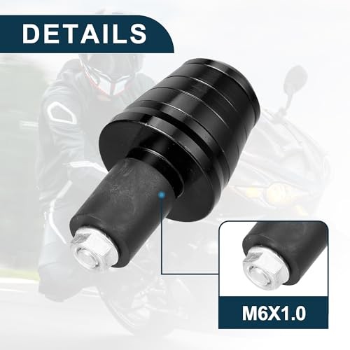 Motorcycle Handlebar End Plug Aluminum Alloy 18mm-20mm 0.71″-0.79″ 33.5mm OD