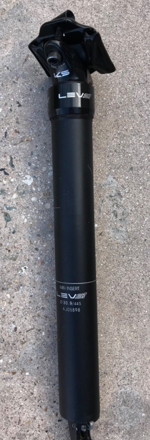 Kind Shock LEV Si 150mm Adjustable Dropper Seatpost KS 30.9 x 445mm w/out remote
