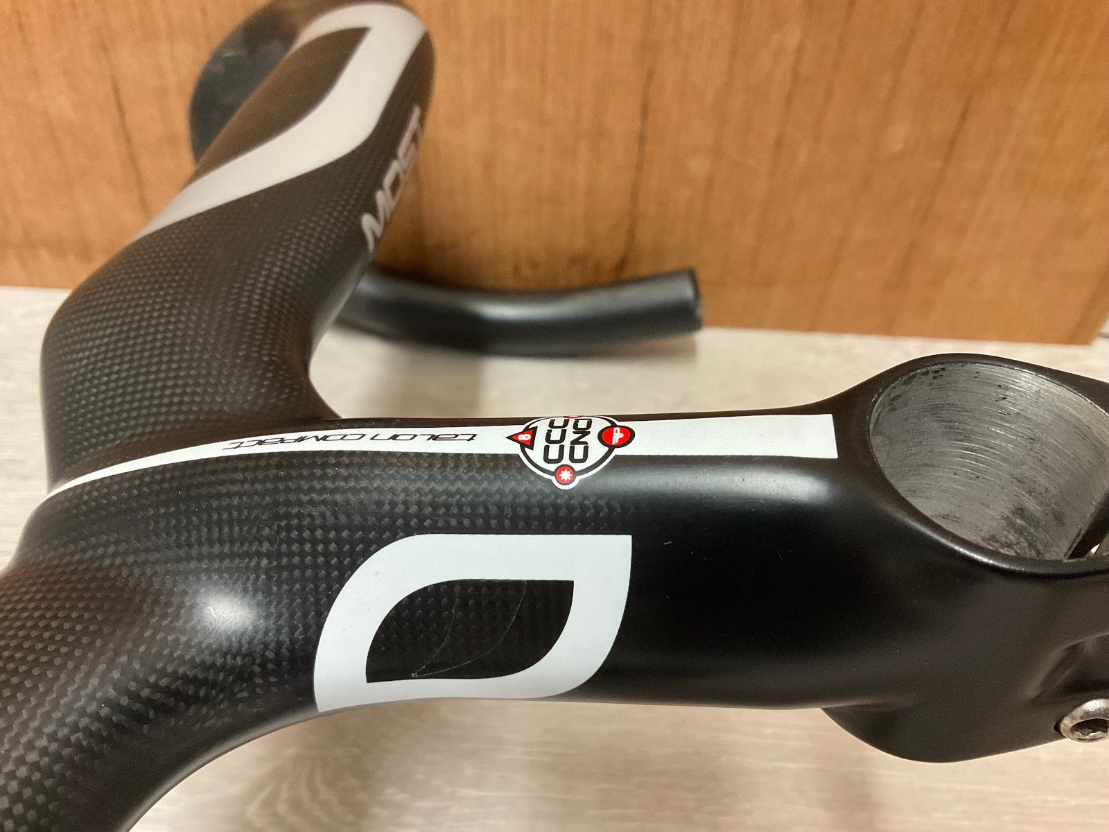 NOS Pinarello Most Talon Carbon Compact Integrated One Piece Handlebar Handlebar