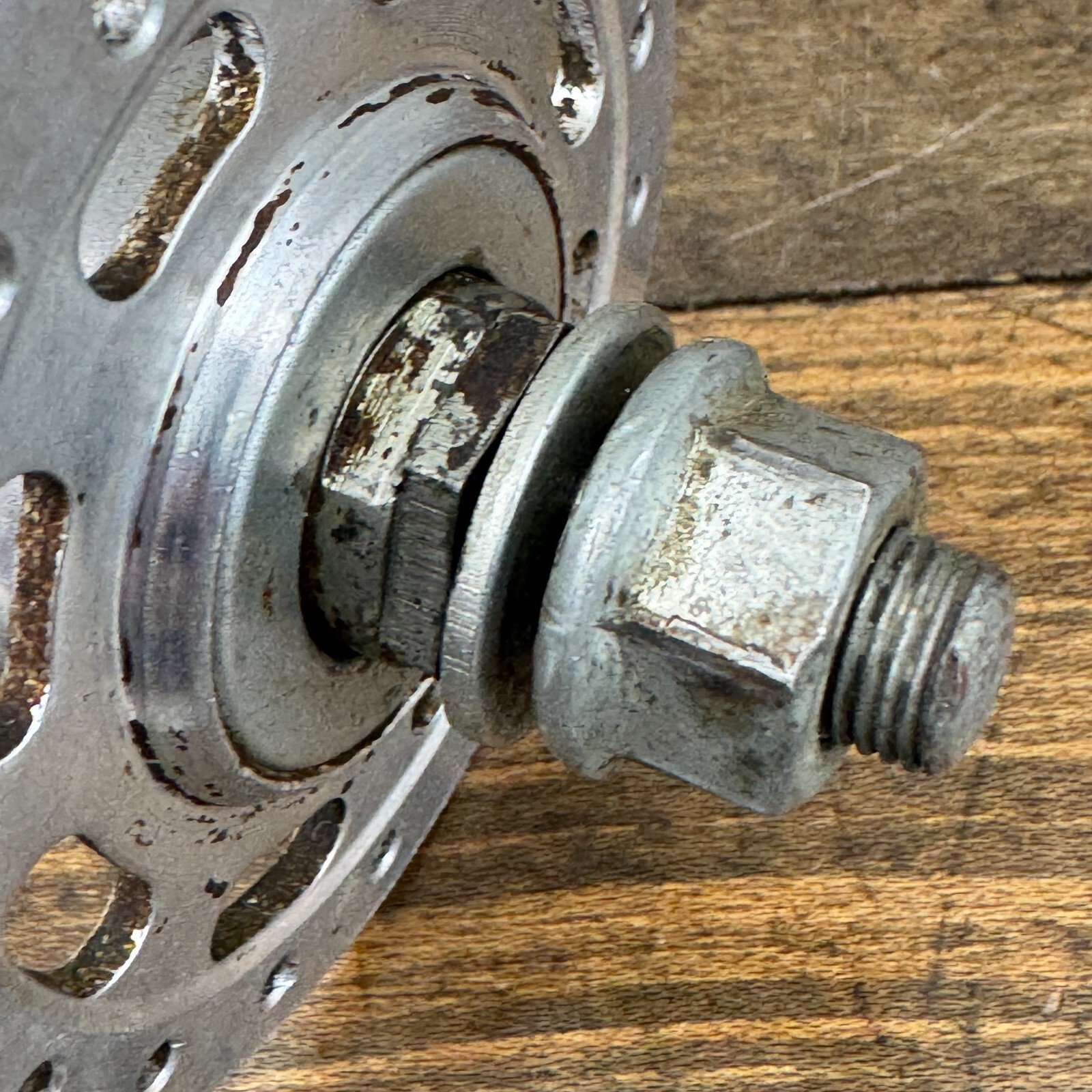 Sunshine BMX Front Hub High Flange Old School BMX 36 Hole 36h Nutted OG 80s Race