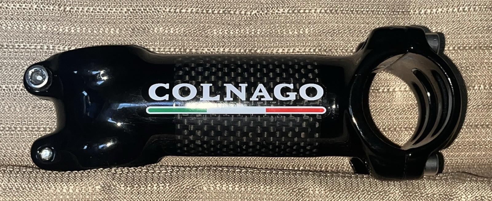 New “Colnago Custom” Alloy Threadless Stem 100 or 110 mm, 1 1/8”, 31.8 mm Gloss