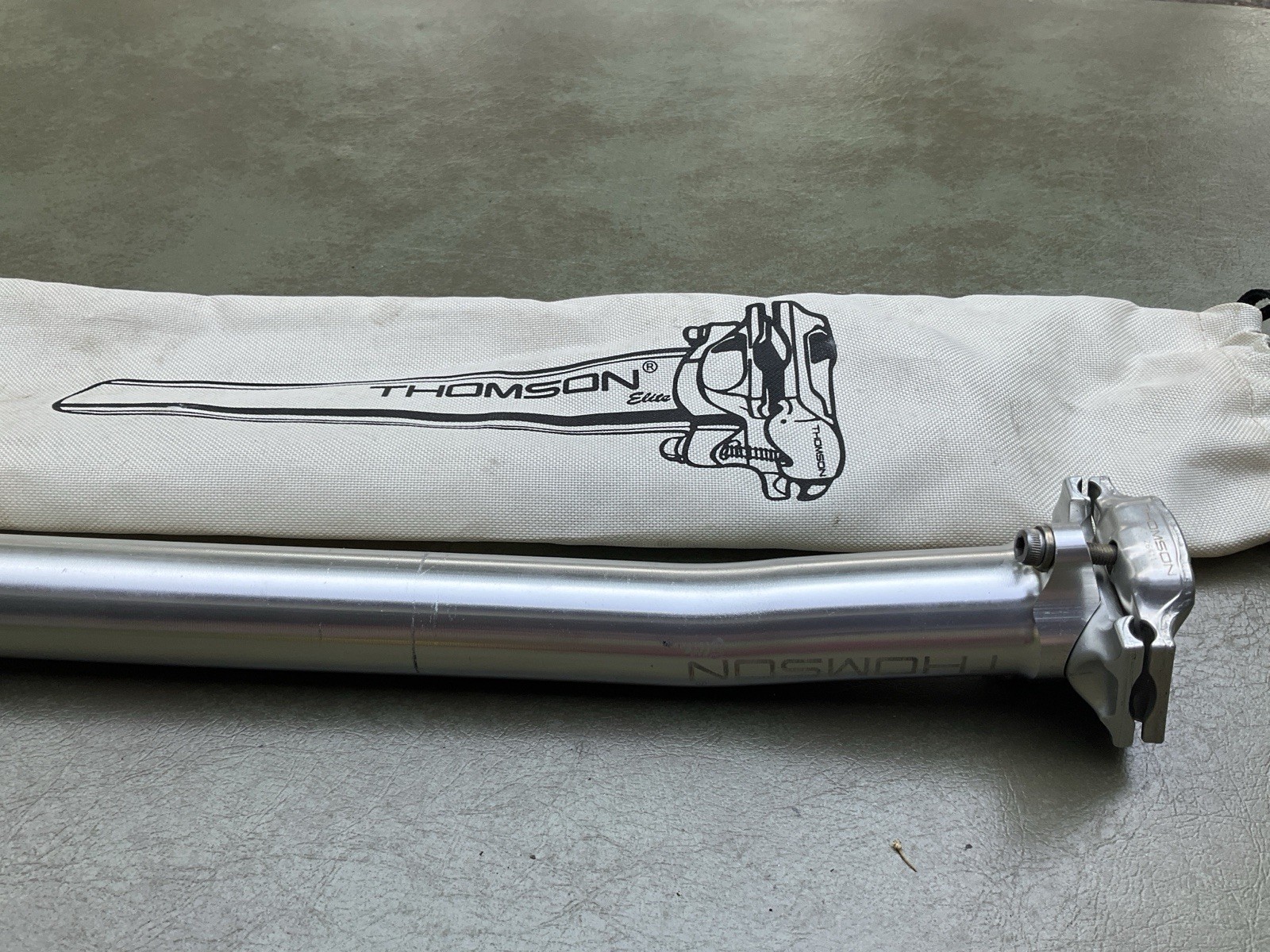 Thomson Elite Setback Seatpost 30.9 X 410mm – Silver SP-E127-SB