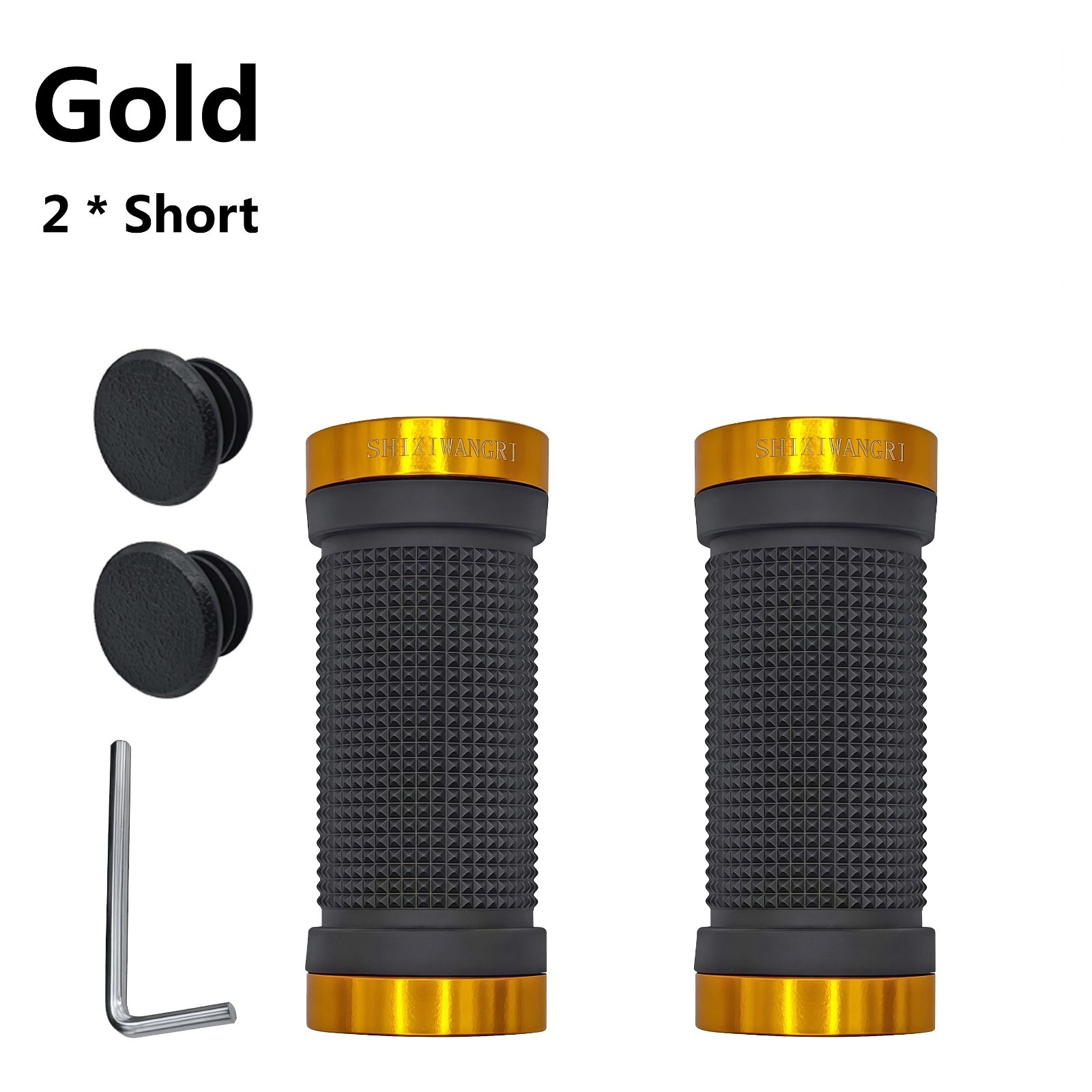 SHIZIWANGRI MTB Bike Grips Ergonomic Rubber Anti Skid Handlebar Covers