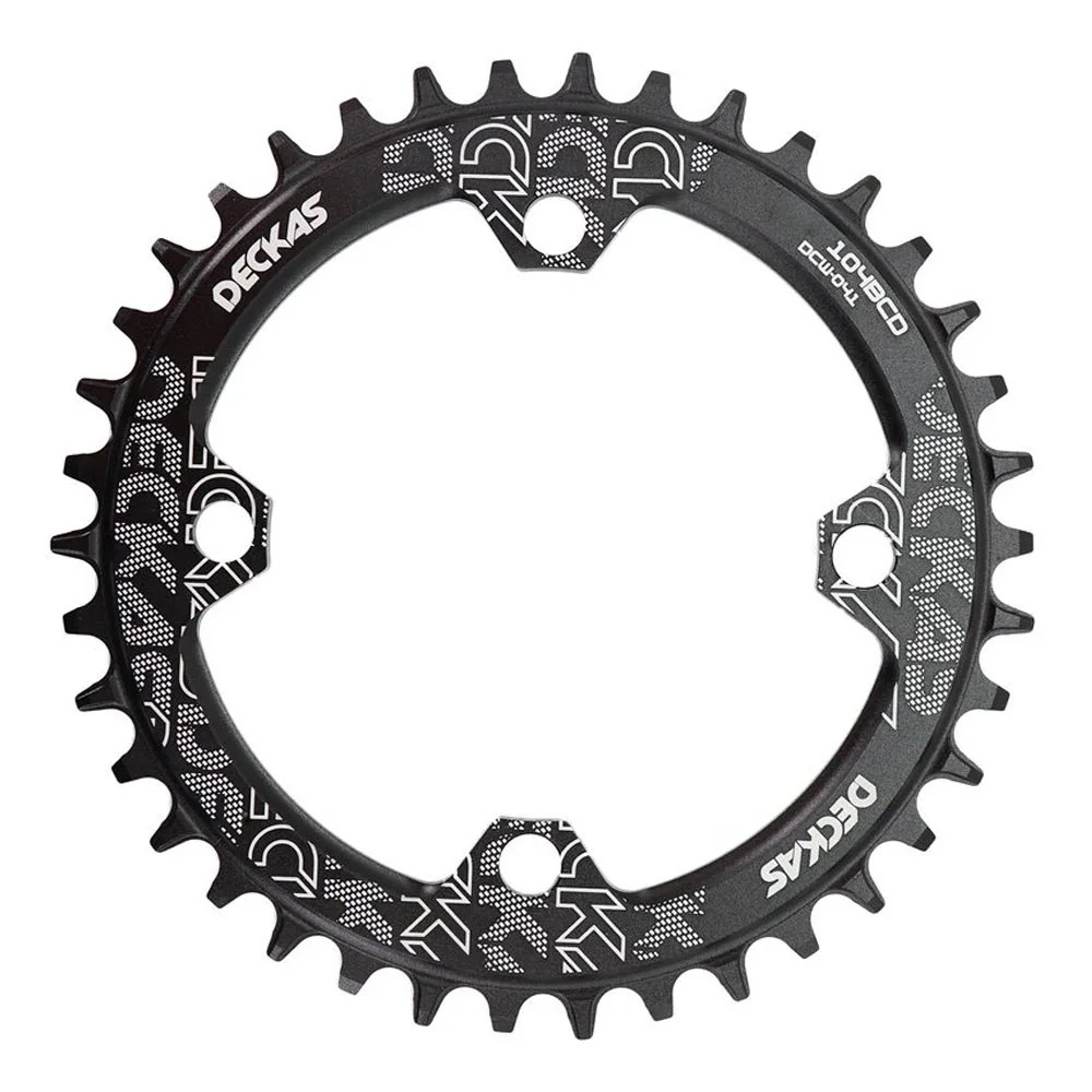 DECKAS 104BCD Bike Chainring 30T-50T Round MTB Road Bicycle Chainwheel