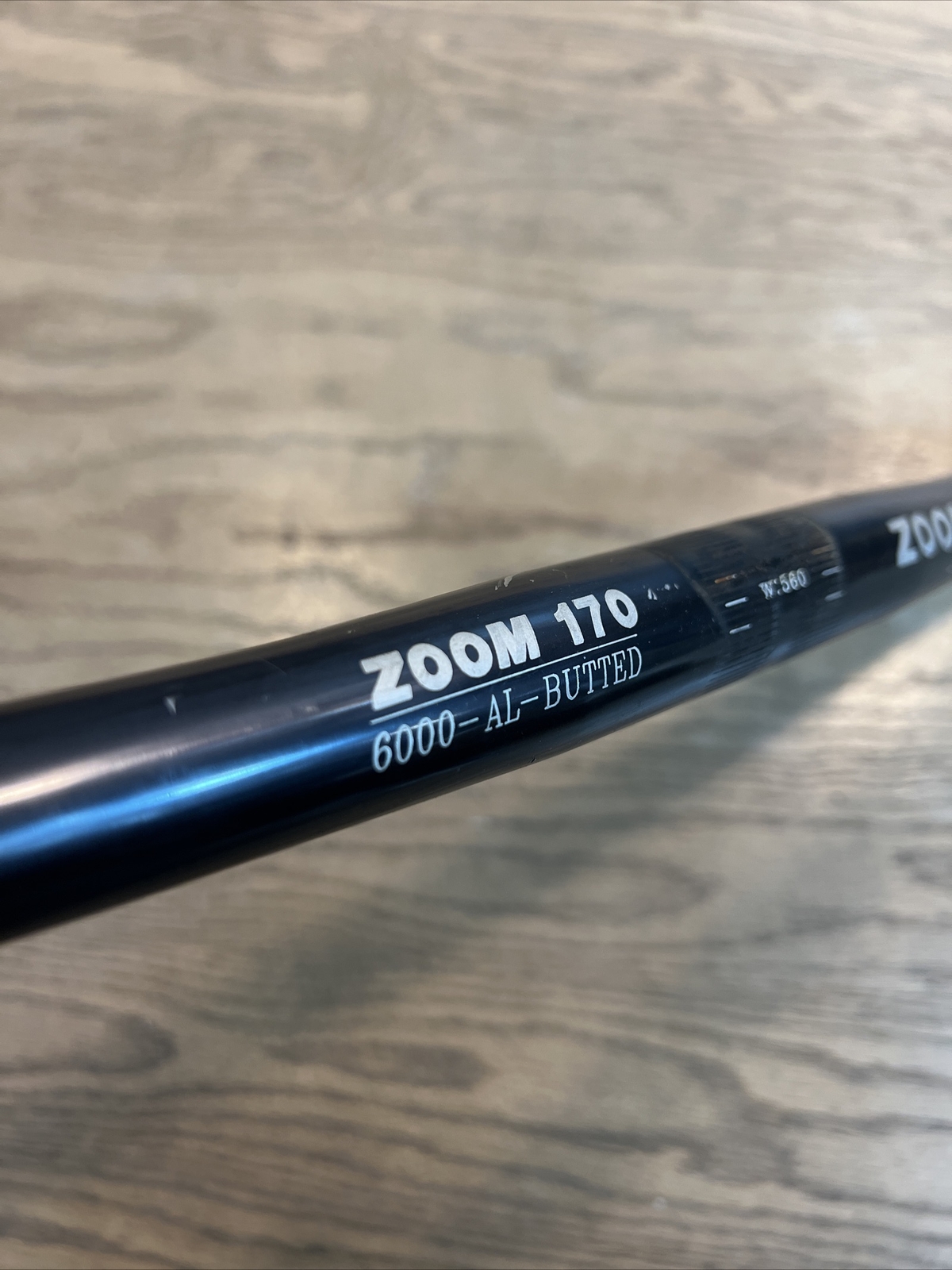 Zoom 170 Mountain Bike Flat Bar Handlebar 25.4mm 560mm Black