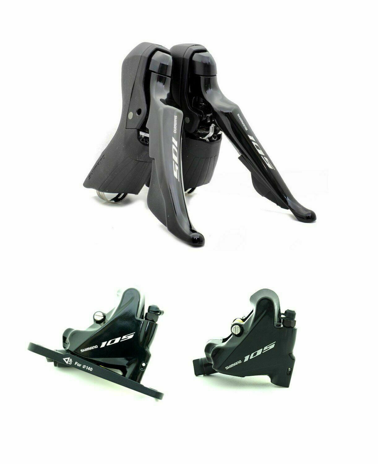 Shimano 105 Disc Brake ST-R7020 FC/FD-R7000+RD-R8000 HG700 11-34 GroupSet READ