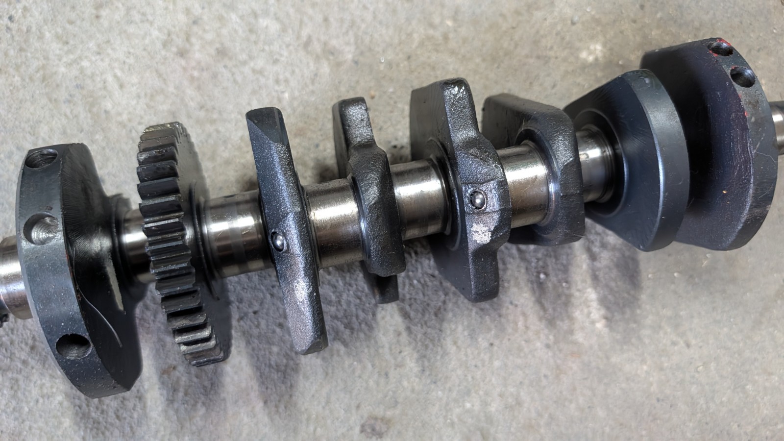 Kawasaki ZX-4 ZX400G Genuine OEM Engine Crankshaft Crank Shaft 38k km Vintage