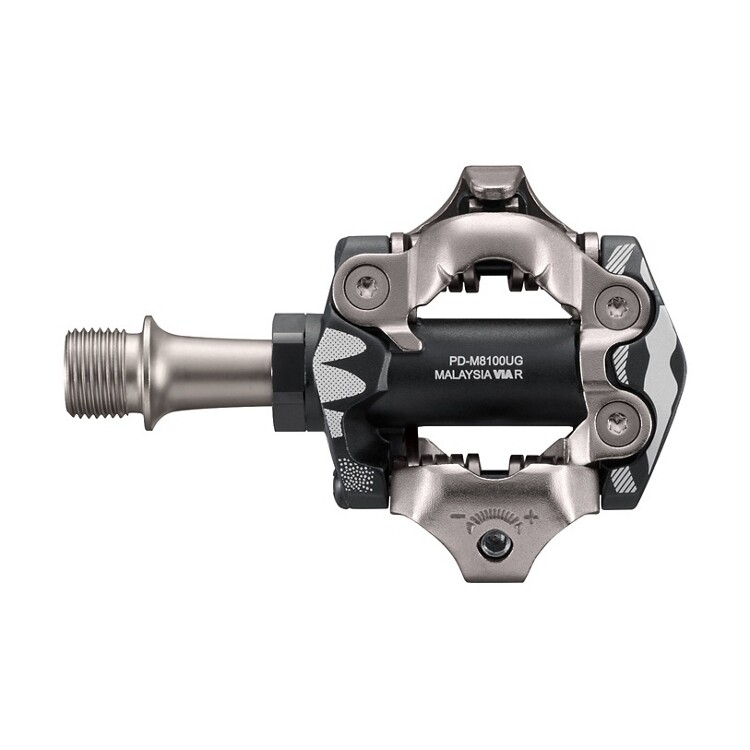 Shimano GRX PD-M8100-UG Limited Edition SPD Pedals Pair New Black EPDM8100UG