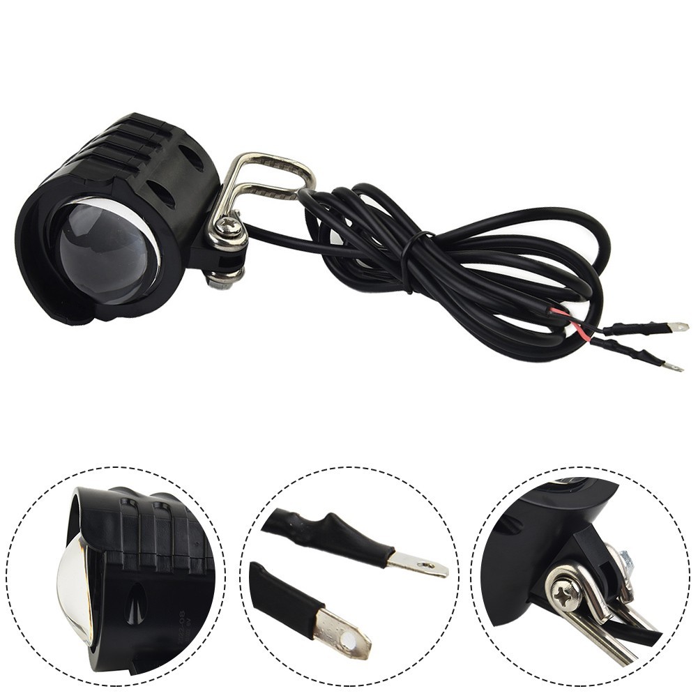 lctric-Bicycl bik Watrproof Ld Light Bike 6V Front Light Headlight