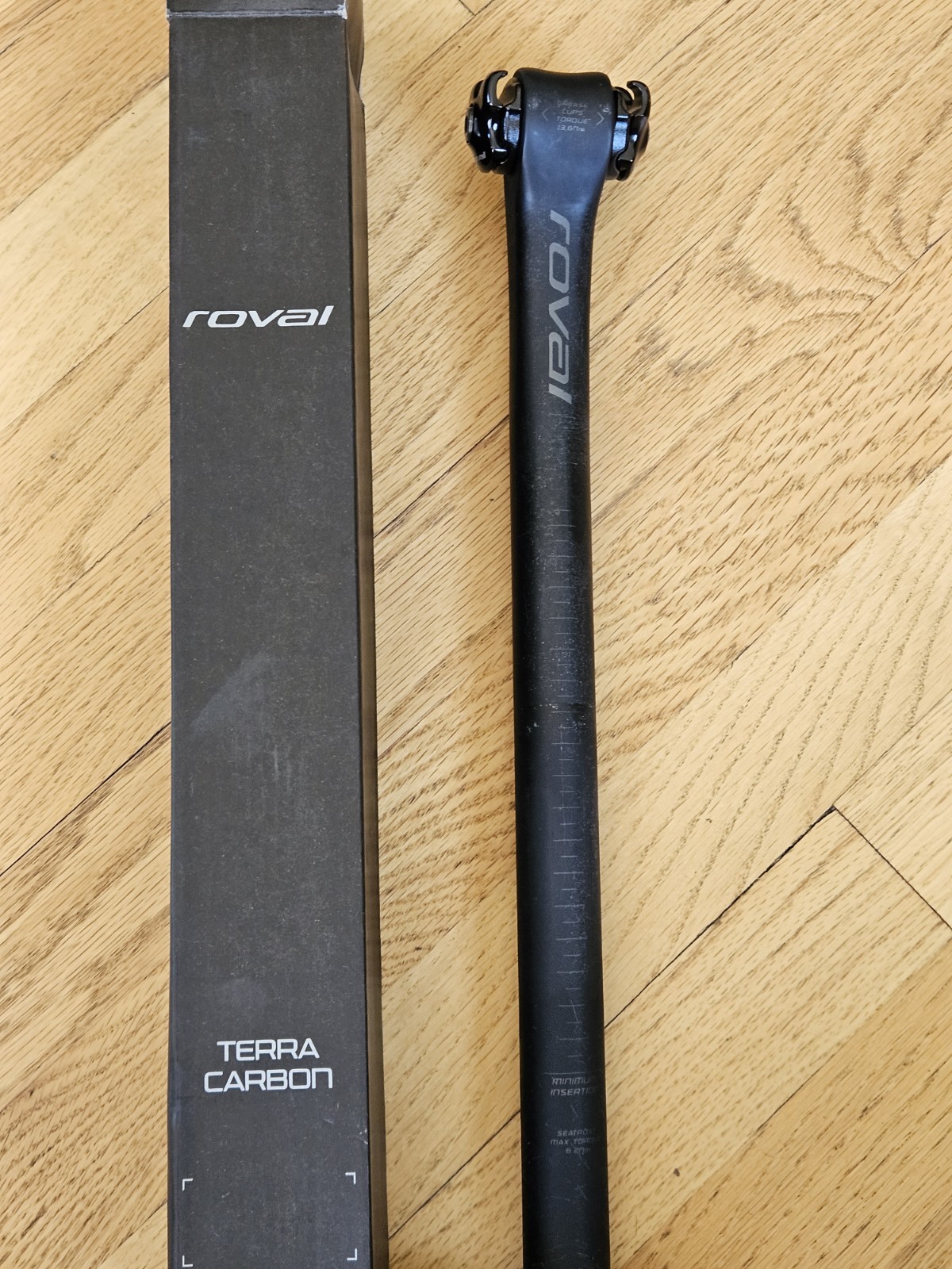 Specialized Roval Terra Carbon Seatpost: 27.2mm x 330mm Length, 20mm offset