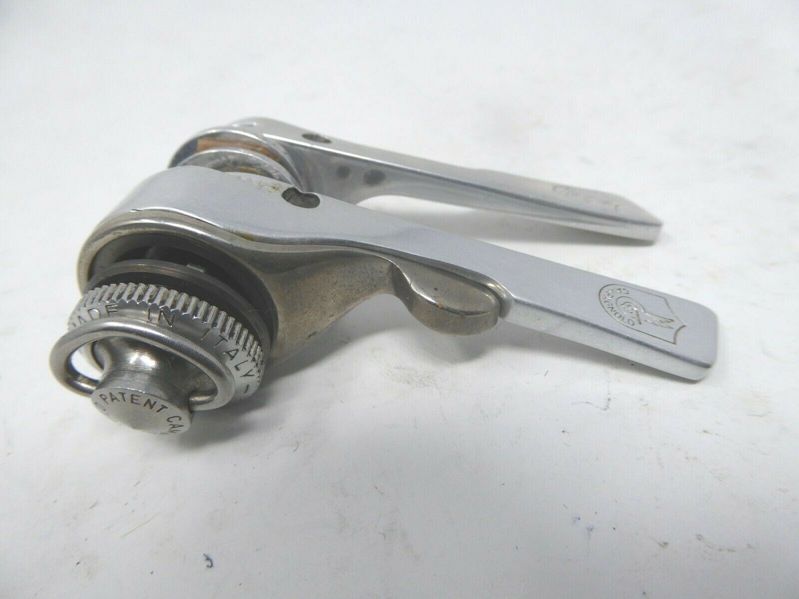 Vintage NOS Campagnolo C Record Syncro Silver Downtube Friction Shifters B RARE
