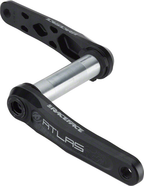 Race Face, Atlas Crank Arms, 165mm Black For 68mm or 73mm BB Shell