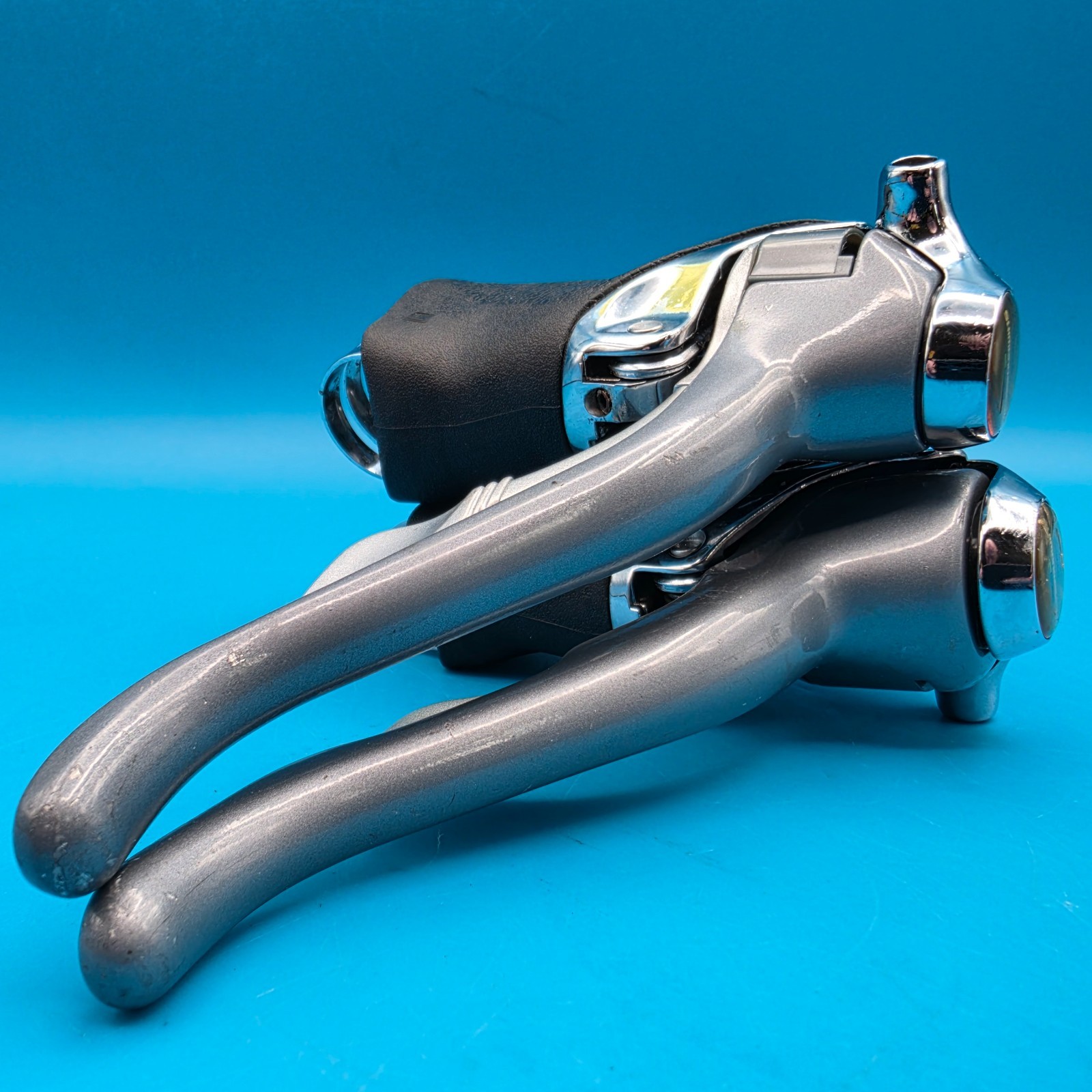 Shimano 600 Tricolor ST-6400 STI Shift/Brake Lever Set Road Bike 8x2sp f1