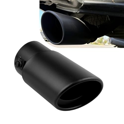 Stainless Steel Car Exhaust Tip, 2.75″-3″ Adjustable Car Exhaust Tail Muffler