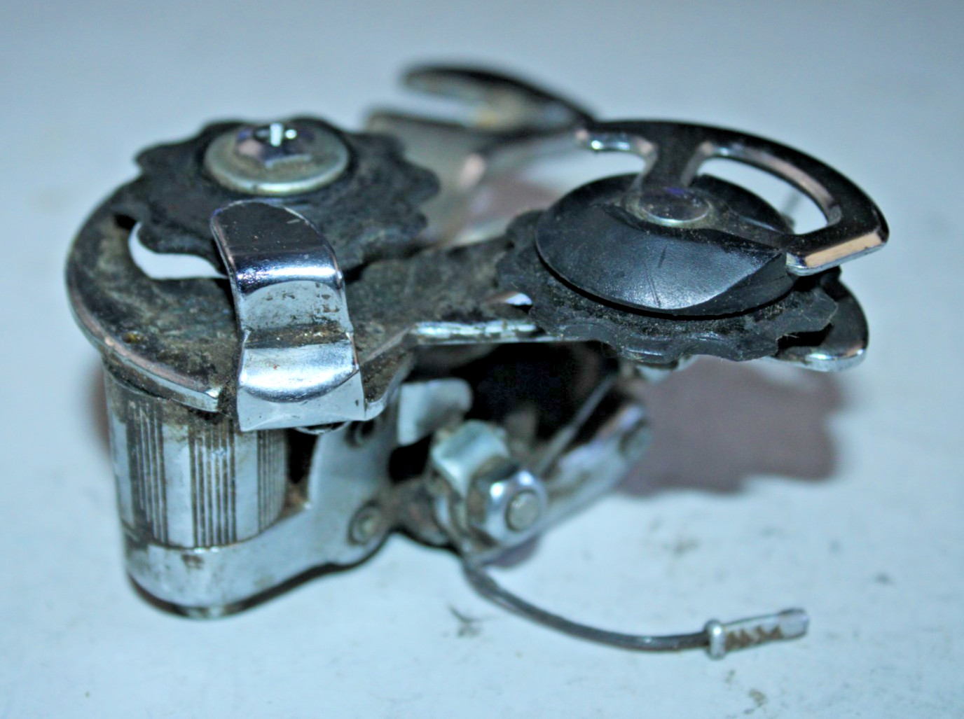 Vintage Shimano Altus Front Rear Derailleurs 2×7 Medium Reach Silver VTG Road :)